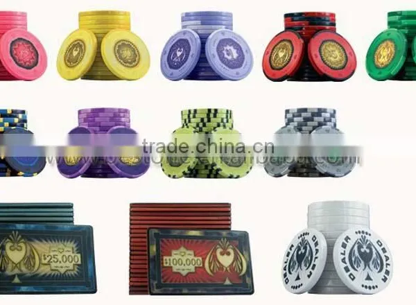 Poker Chips With Denominations photo-2