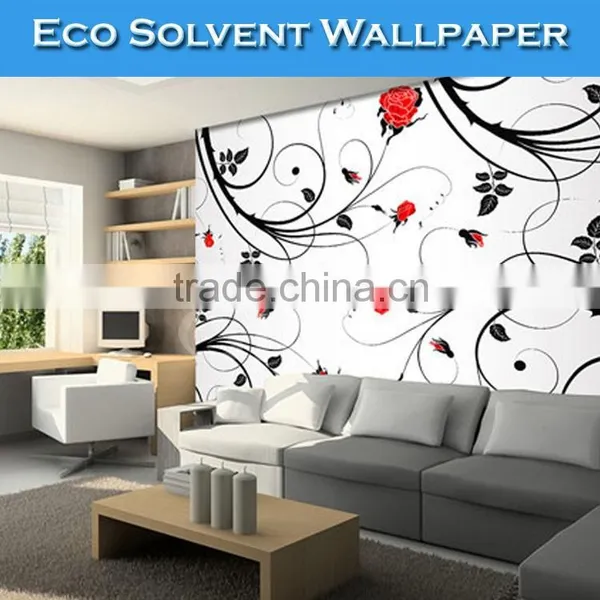 SINO Environment Protection Wall Decoration Eco Solvent Ink Printing Wallpaper photo-6