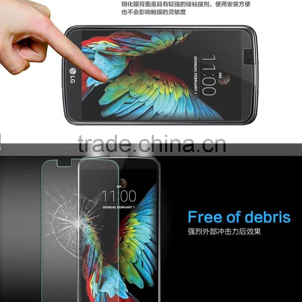 Wholesale Mobile Tempered Glass Premium Glass Screen Protector For LG K10 Tempered Glass Screen Protector photo-4