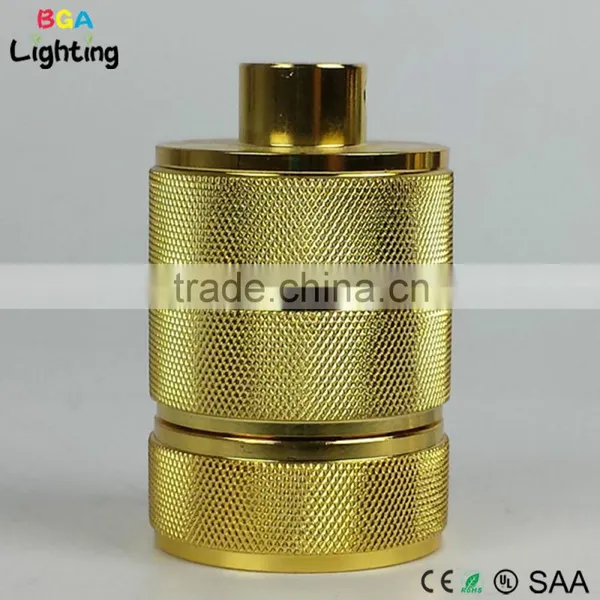 E27 Vintage Aluminum Electric Socket for Pendant Lamp photo-2