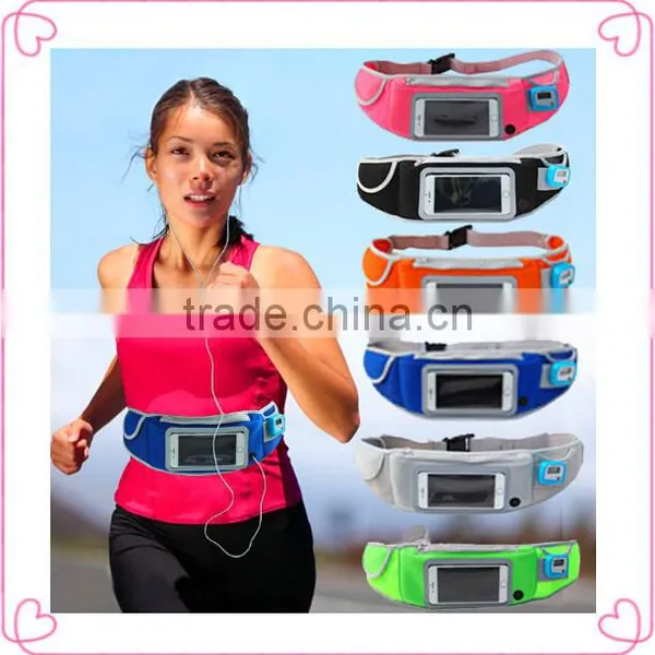 New Beauty Waterproof Mobile Phone Pouch,hanging Cell Phone Pouch,waist Training Belt