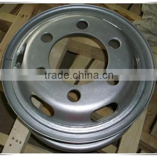 5.50-16 Truck and Bus Steel Wheel Rim With Tube Steel Wheel photo-3