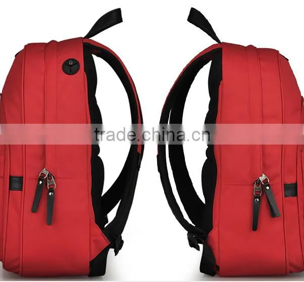 Unisex Casual Waterproof Polyester 14inch Backpack Laptop Bags photo-3