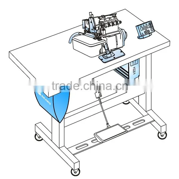 DD Motor & Automatic Induction Suction Thread Cutting Device for PEGASUS Overlock Machine photo-4