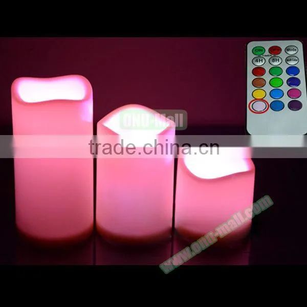 Most Popular Flameless LED Candle Light With Remote, Ivory Color Remote LED Candle photo-4