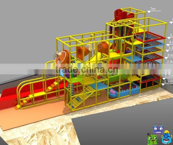 High Quality Children Games Safe Best-price Indoor Playground Soft Play Equipment photo-3