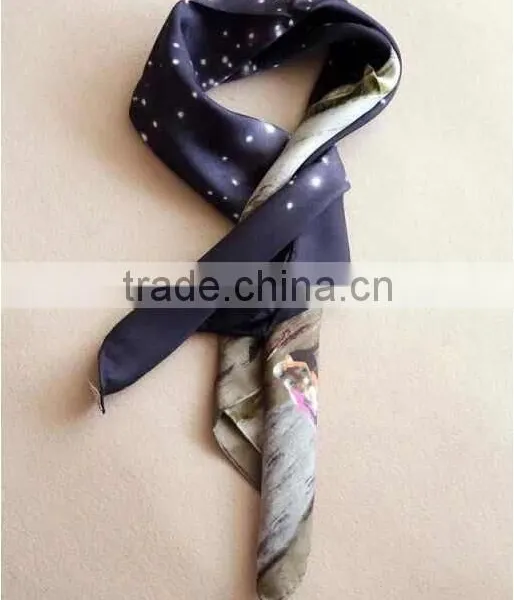 100% Silk Scarf With the Night Sky photo-3