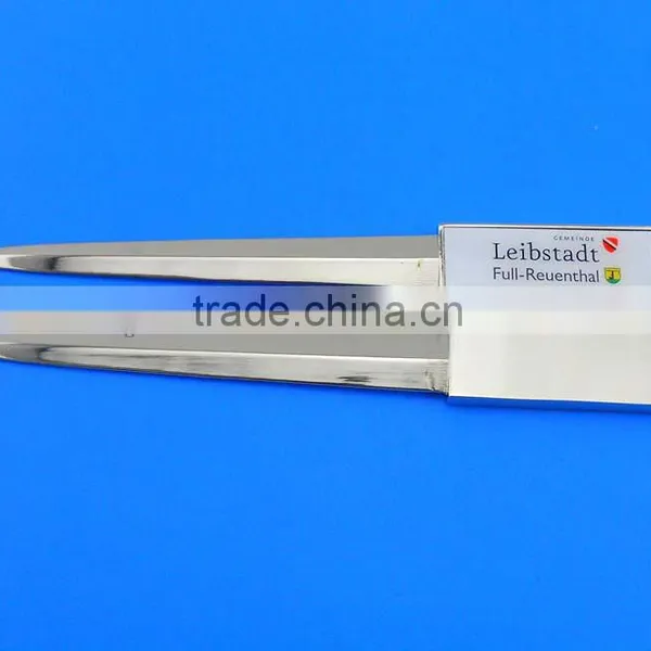Metal Letter Opener,mail Opener,envelop Opener With Printed Logo