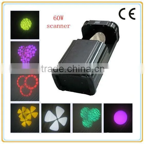 Effectional dj Led Scanner Stage Lighting With 60W Gobo