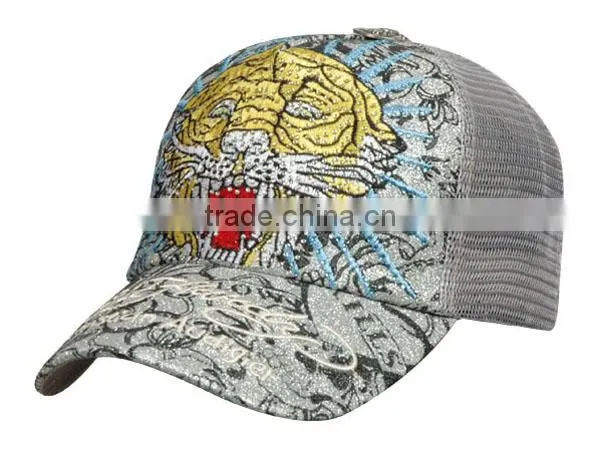 Fashion High Quality Baseball Hats Top Quality Custom Fiber Optic Baseball Cap With Leds(REACH) photo-3