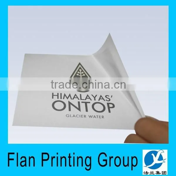 China Transparent Plastic Sticker With Lace Flowers and Can be Removable photo-4