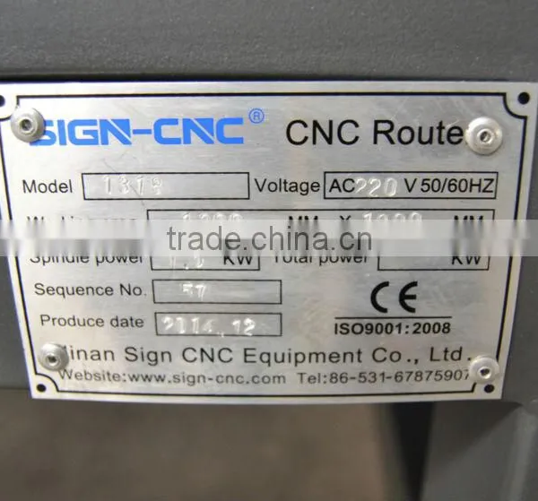 SIGN Cnc Router Plastic Engraving Machine photo-4