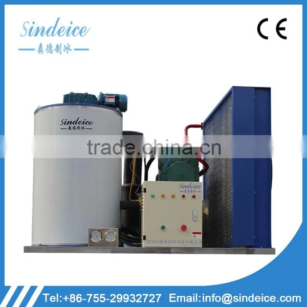 SINDEICE Professional Ice Making Factory Sales Hot 3 Ton Flake Ice Machine Commercial Use Making Machine photo-2