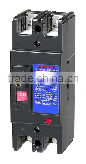 NF100-CS 2P 100A MCCB Moulded Case Circuit Breaker photo-2