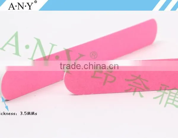 Nail Care Shaping and Polishing Tool PP Board Pink Hot Sale Nail File 100/180 Grit photo-4