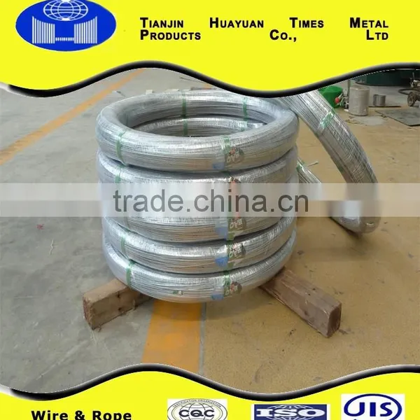 12/14 Oval Galvanized Wire for Cattle Barrier