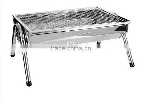 Stainless Steel Outdoor Barbecue Grill With Barbecue Grill Table photo-2