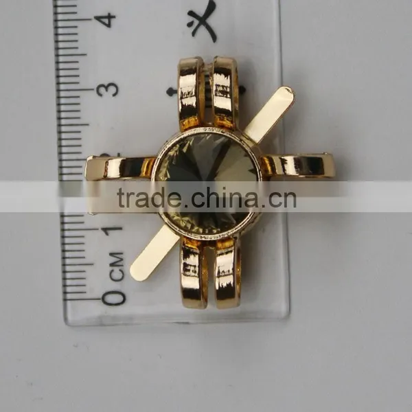 Stylish Metal Shoe Buckle Shoe Parts Accessories photo-4