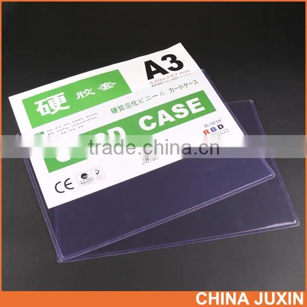 Hot Selling A3 PVC Card Case Rigid PVC Card Case photo-3