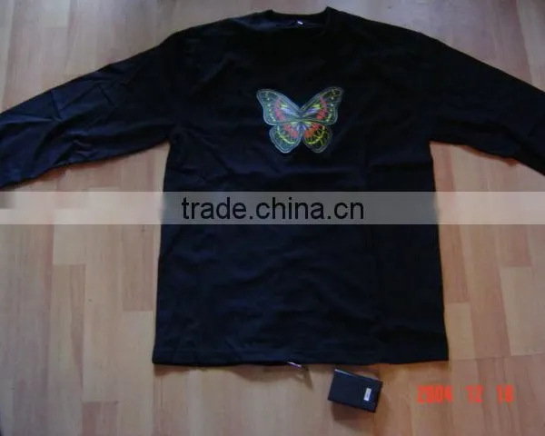 EL Panel T-shirt(Butterfly)