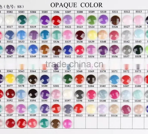 2015 LATEST !! LUCKY Highest Quality Flat Back Sew-on Acrylic Rhinestone Diamante Crack Color photo-5