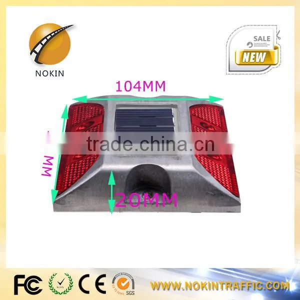 Road Safety Blinker Light Aluminum Led Solar Road Studs photo-4