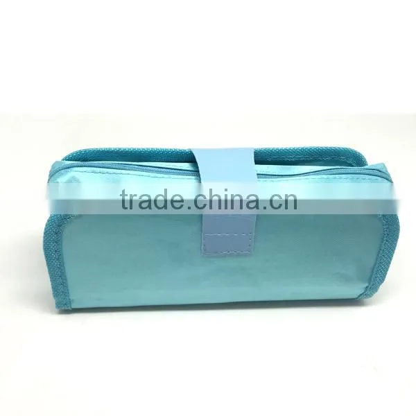 Light Blue Cartoon Design School Stationery Bag photo-3