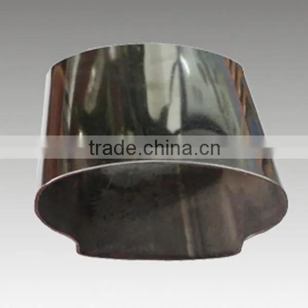Special Design Shaped Welded Stainless Steel Slot Tubes/pipes for Decoration