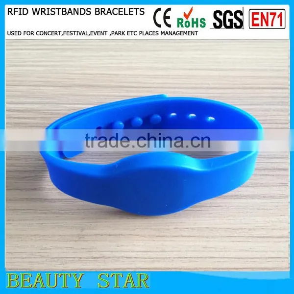 For Swimming Pool Use Waterproof RFID Silicone Wristbands photo-6
