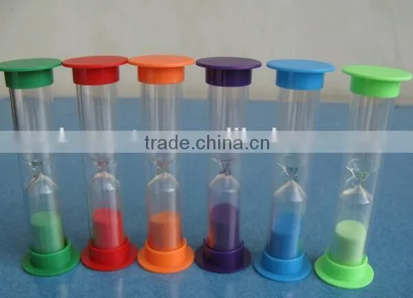 Could With Suck & Paper Cardboard Colorful Sets Pack 2 Minutes Glass Sand Timer photo-3