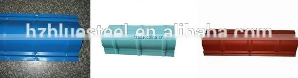High Speed With CE Standard Metal Roof Ridge Rolling Machine, Step Ridge Cap Roll Forming Machine photo-2