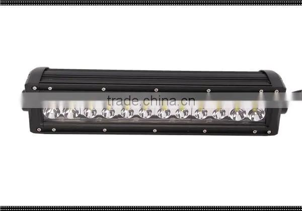 72W LED Light Bar Double Rows Led Light Bar Spot Flood Combo Beam for off Road Heavy Duty Truck photo-3
