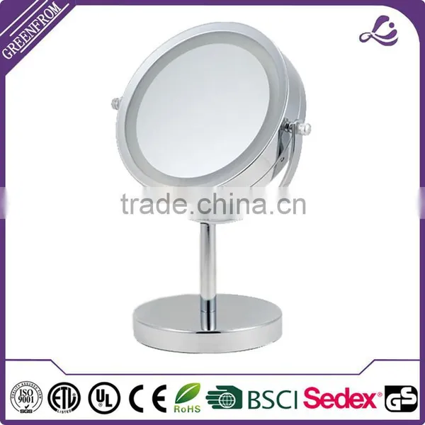 Factory Price Framed Christmas Light Cosmetic Mirror for Birthday Gift