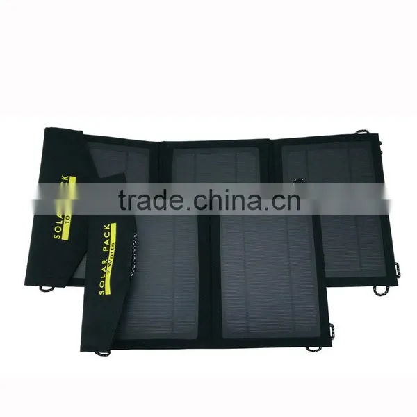 Singapore,10W Bag Foldable Solar Charger Kit Integrated With Fabric Bag,collapsible Solar Bag as Power Bank for Mobile Charging