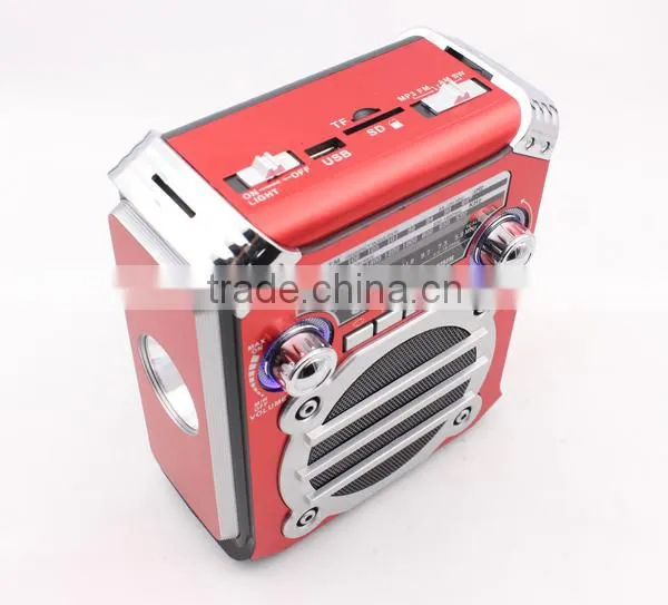 High Quality NEW Solar Powered AM/FM Radio With Solar Panel,USB/SD/Aux-in photo-5