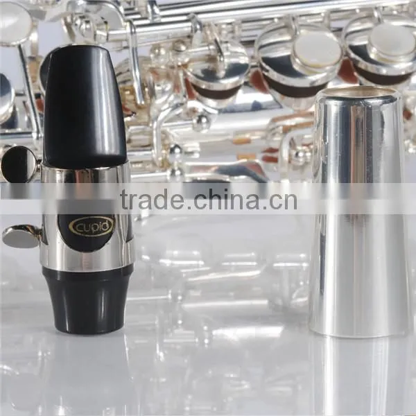 YSS-301106S / Cupid Professional China Silver Plated Sax Soprano Saxophone photo-4