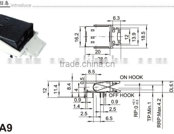 Telephone Hook Switch photo-5