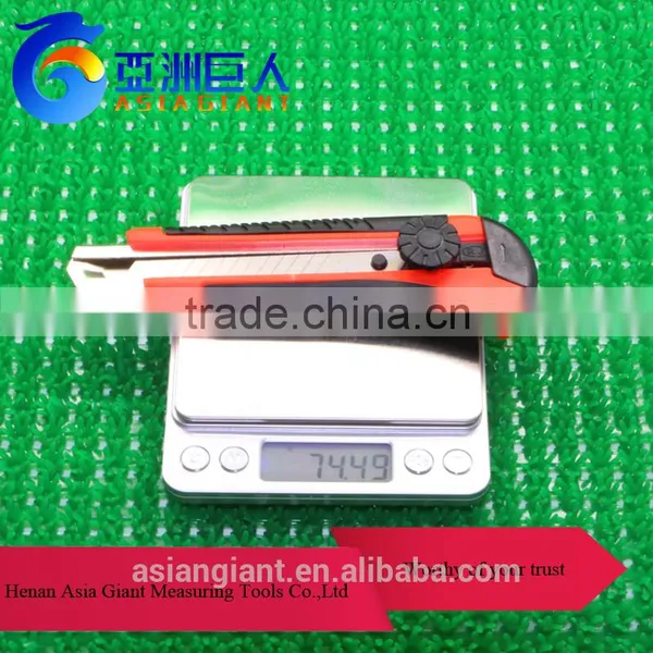Factory Direct 18MM Regular PP Plastic Safety Cutter Utility Pocket Knife