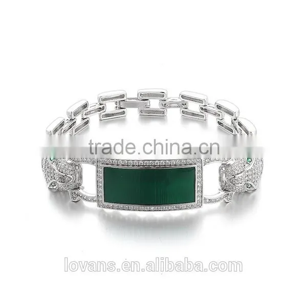 2015 Fashion Jewelry Bracelet Silver 925 SBG421W photo-3