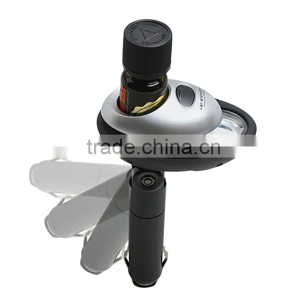 Innovative Car Plug-in Air Purfier,Aroma Diffuser,Air Cleaner,Air Refresher,Air Freshener W/Gentle Heating Plate & Vial Holder photo-5