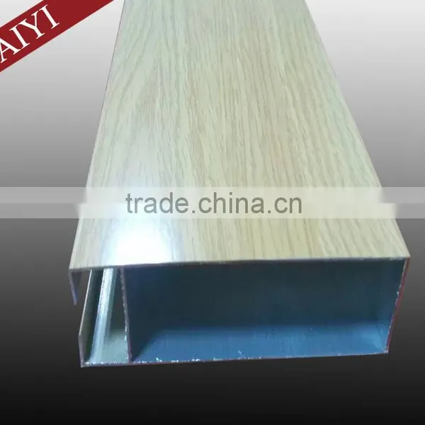 Decorative Waterproof Wood U-Baffle Aluminum Ceiling photo-5