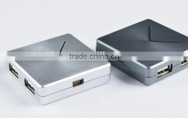 Wholesale Ultra-Mini Plastic Casing 480MBPS 4-port USB 2.0 HUB, Good for Gifts photo-2
