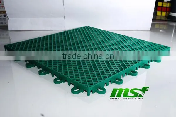 Water Proof Suspended Modular Sport Court Flooring Used Volleyball Sport Court