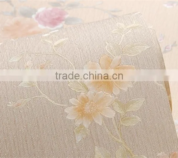 Korea Wallpaper With Small Flower for Household Usage photo-6