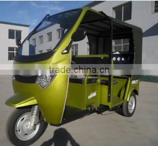 2015 Newest Luxury Electric Tricycle for Passenger Taxi Rickshaw photo-3
