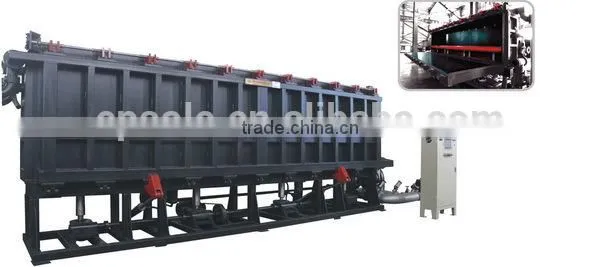 Expandable Polystyrene/Styrofoam/Styrene/EPS Horizontal Vacuum Block Moulding Machine photo-4