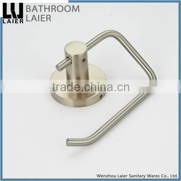 China Manufacture Zinc Alloy Brush Nicked Bathroom Sanitary Items Wall Mounted Toilet Paper Holder photo-5