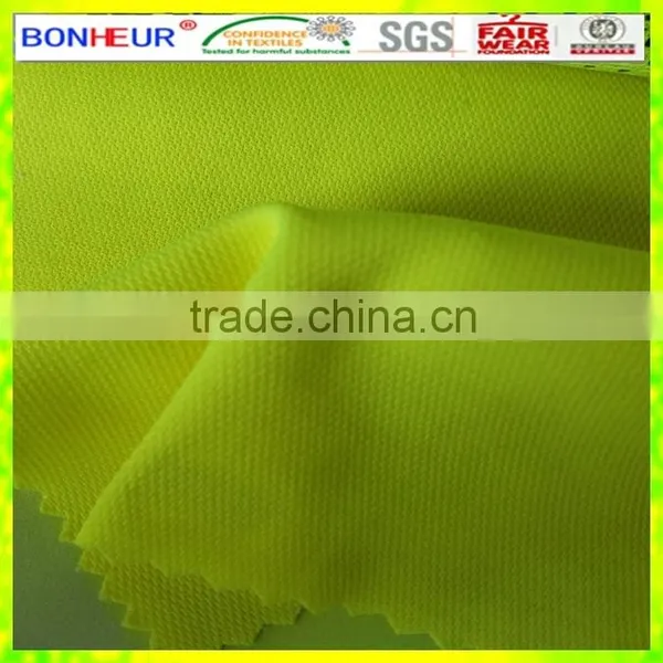 Quick Dry Shirt Fabric/hi Viz Polo Shirt Fabric for Sportswear photo-6