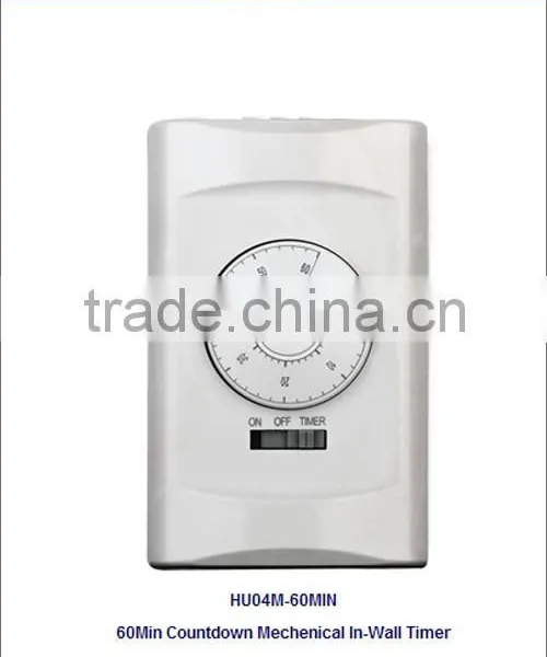 In wall countdown timer