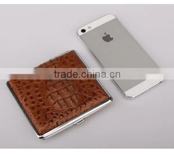 Crocodile Leather Cigarette Cases Wholesale Cigarette Cases Diy Cigarette Case photo-6